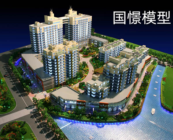 融安县建筑模型