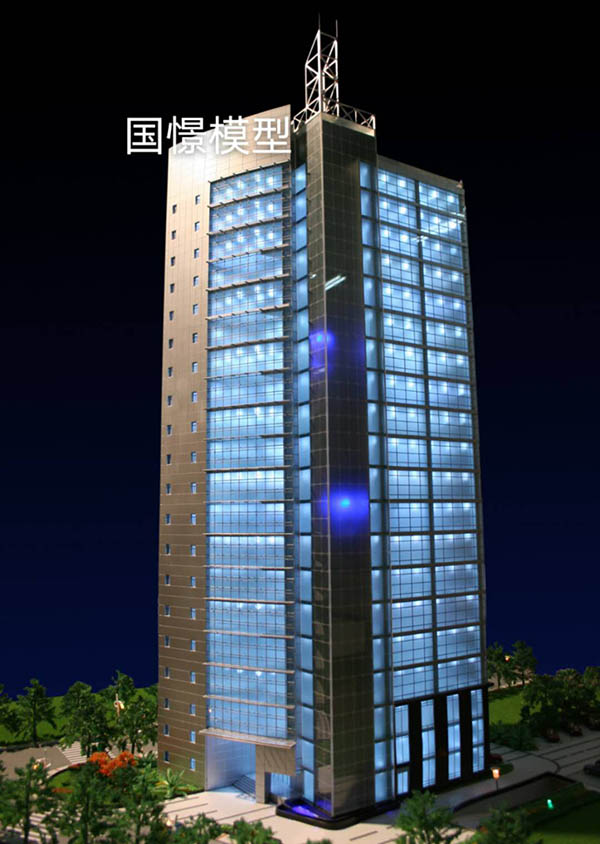 融安县建筑模型